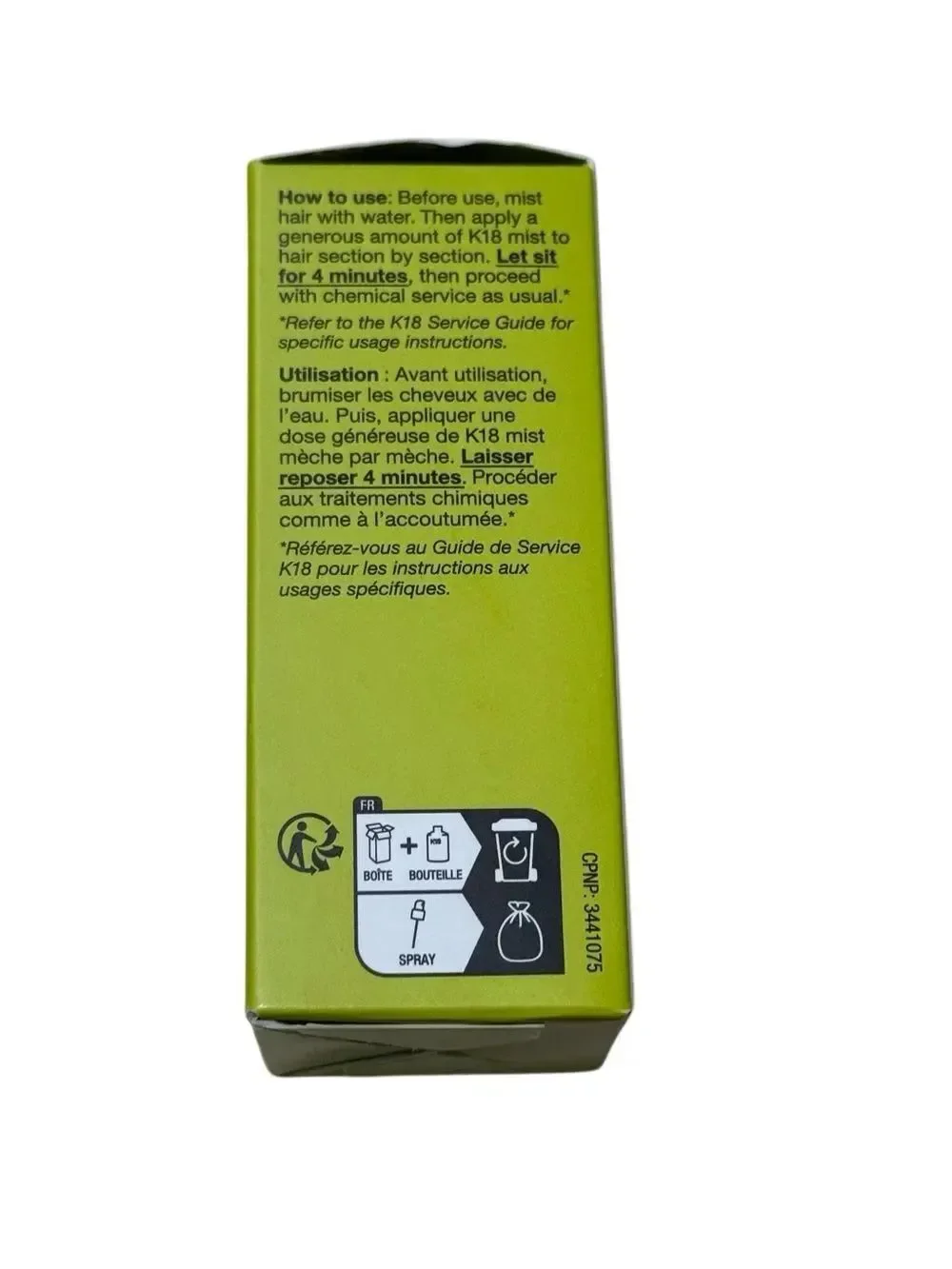 K18 Professional Molecular Repair Hair Mist, Strengthening Restorative Mist